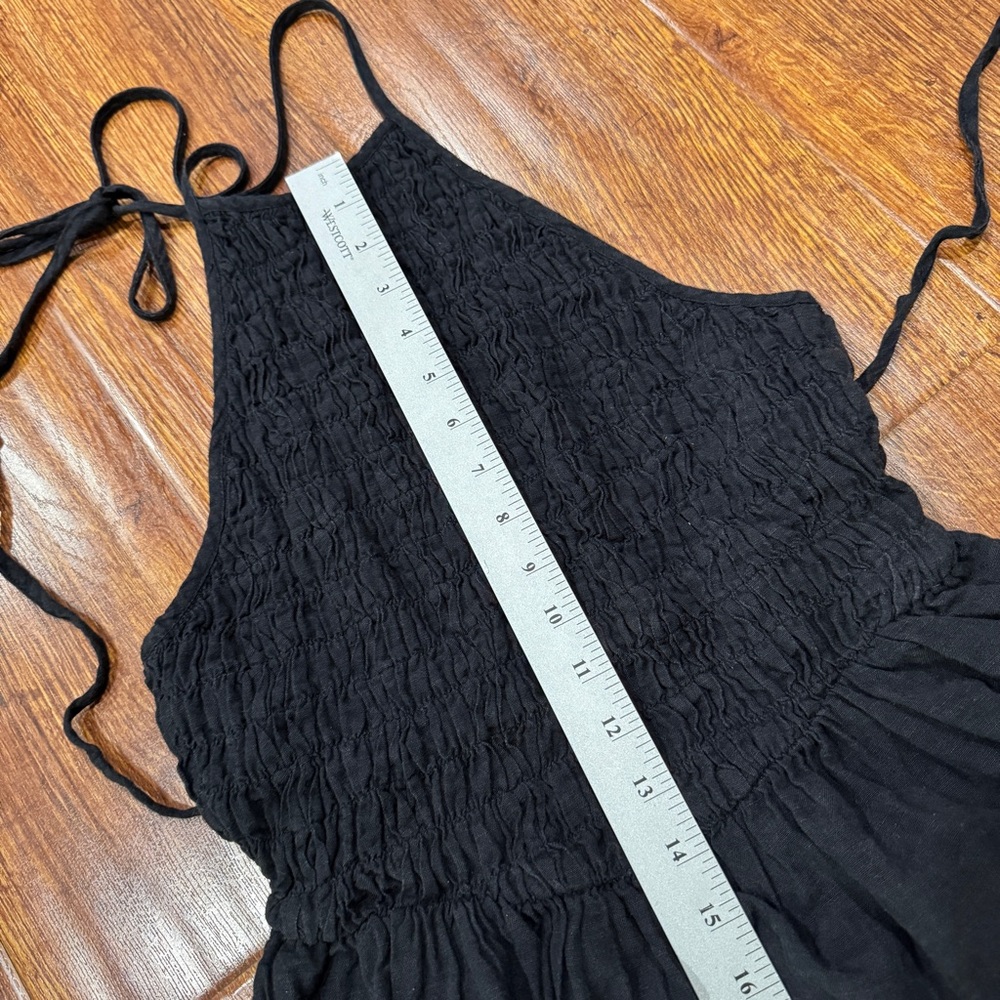 Free People FP Movement Black Halter Maxi Dress - Picture 5 of 9